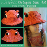 Adoribilis Octopus Sun Hat 1