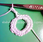 Crochet necklace 3