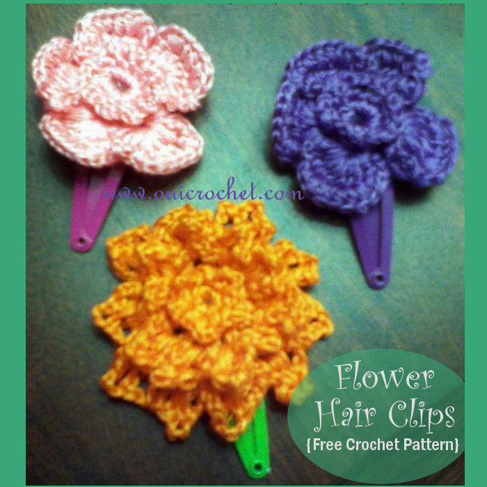 Flower Hair Clip