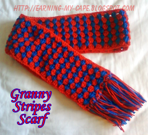 Granny Stripes Scarf 2