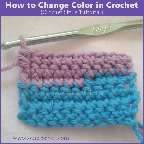 How to Change Color in Crochet
