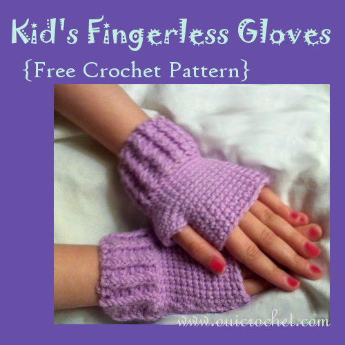 Kids Fingerless Gloves