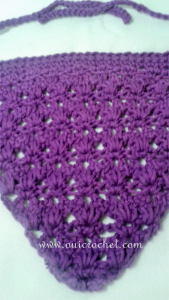 Lace Bandana Headband {Free Crochet Pattern} - Oui Crochet