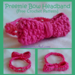 Preemie Bow Headband