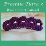 Preemie Tiara 3 Crochet