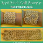 Seed Sti8tch Cuff Bracelet