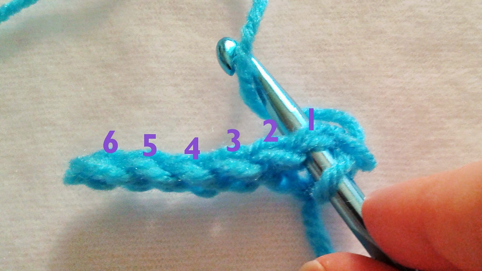 Single Crochet 7 Counting Single Crochet Stitches 2