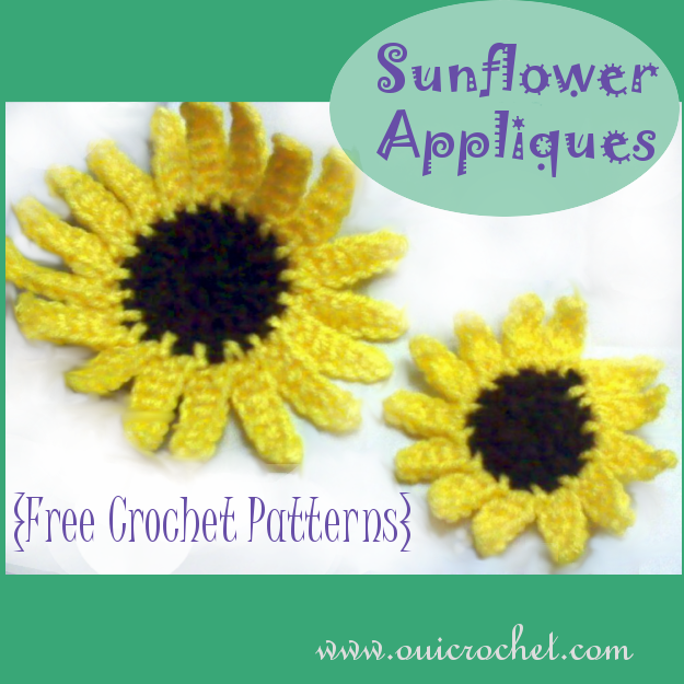 Sunflower Appliques