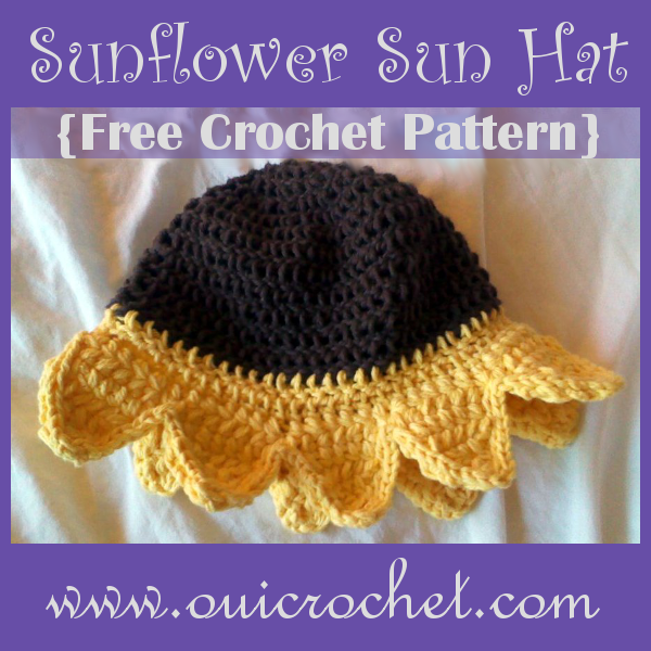 Sunflower Sun Hat